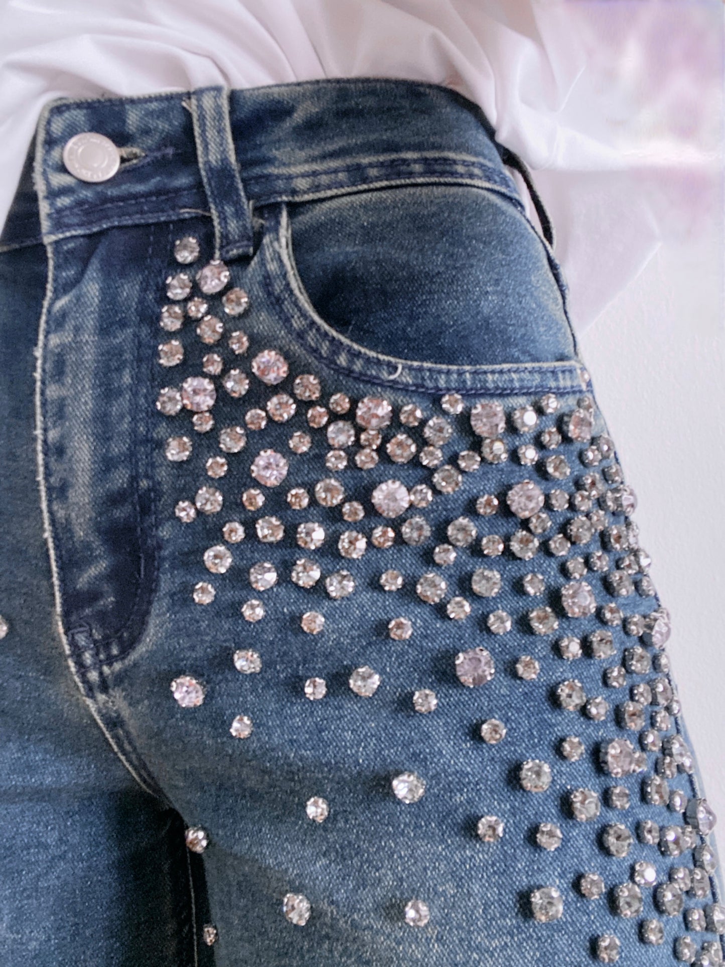 DIANE RHINESTONE JEANS