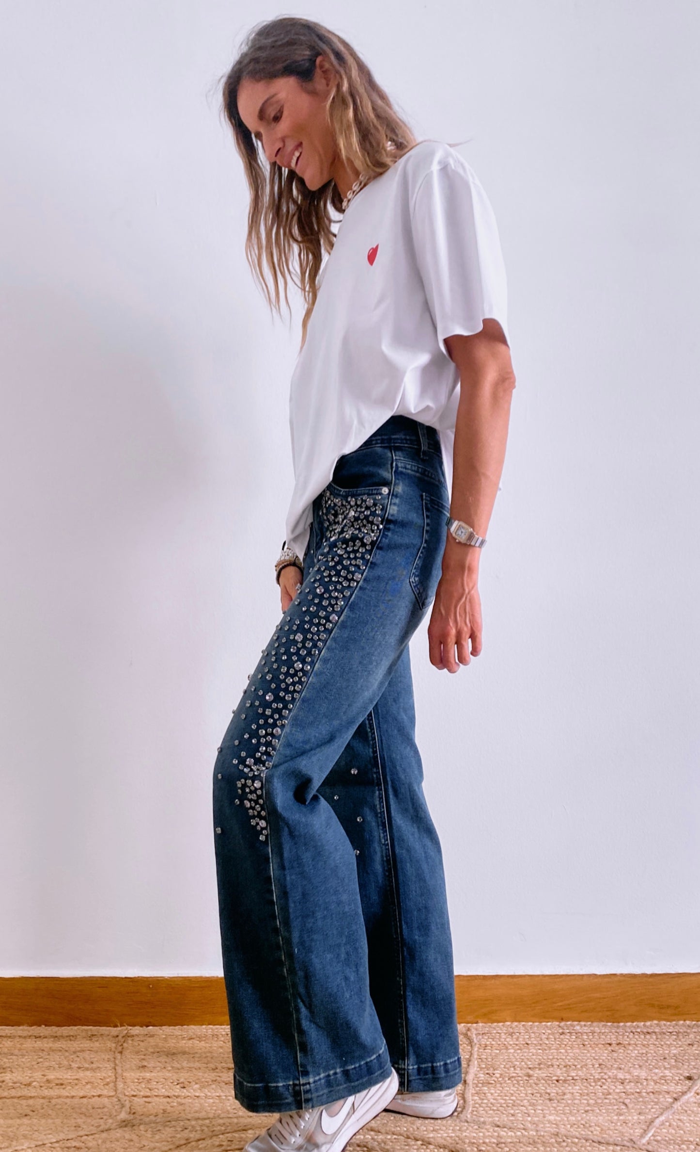 DIANE RHINESTONE JEANS