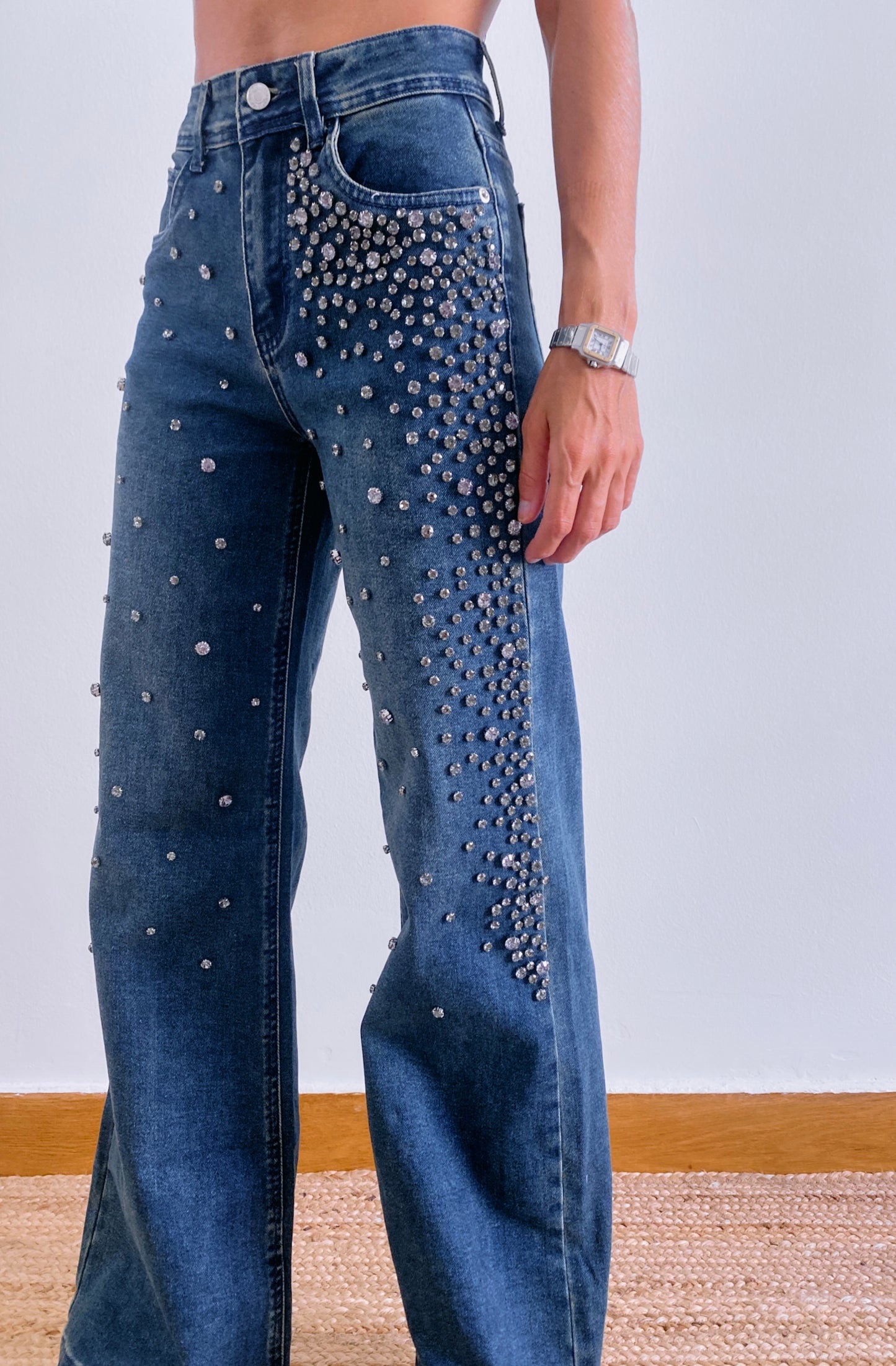 DIANE RHINESTONE JEANS