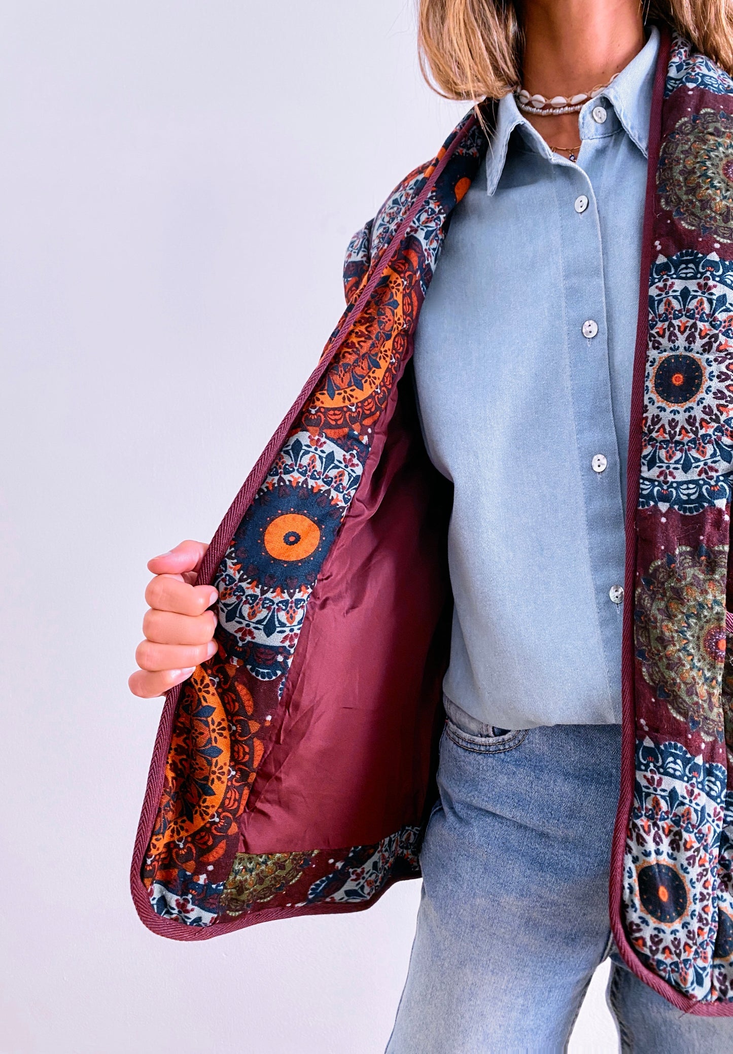 FLORA QUILTED VEST