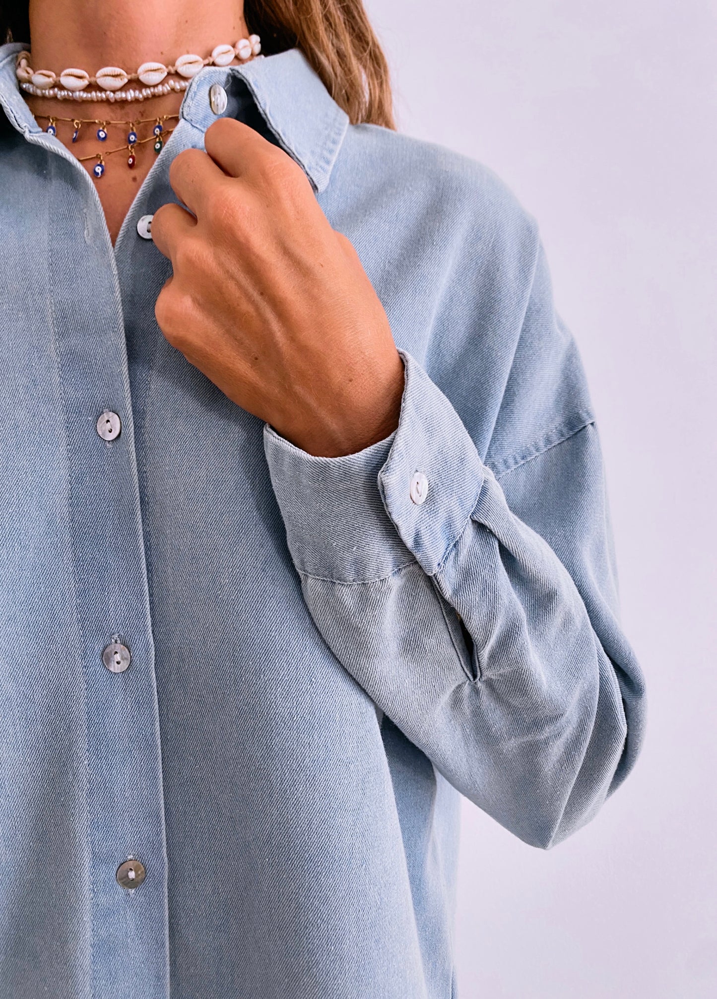 AMOUR DENIM SHIRT