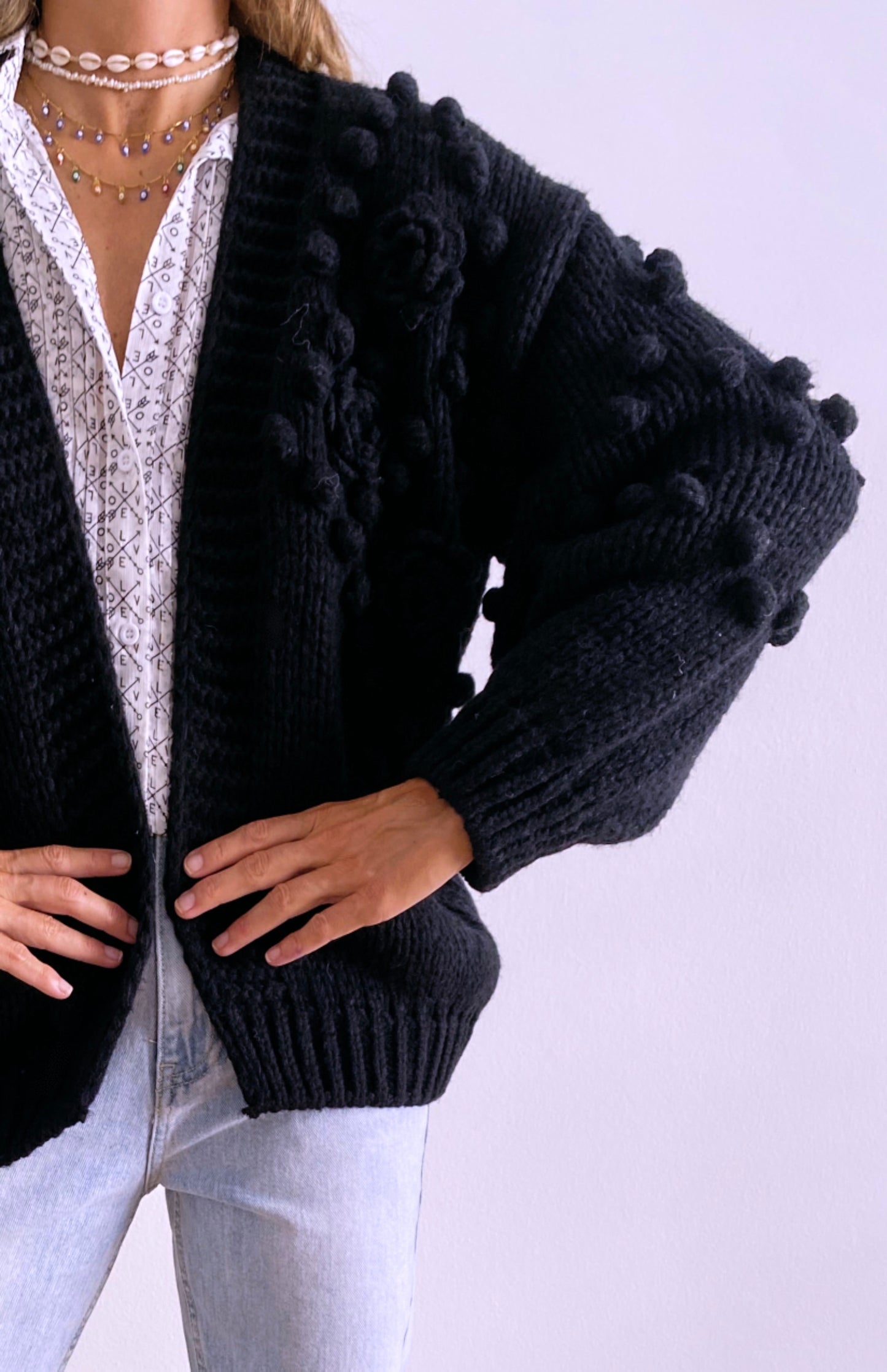 LAURANCE KNITTED CARDIGAN